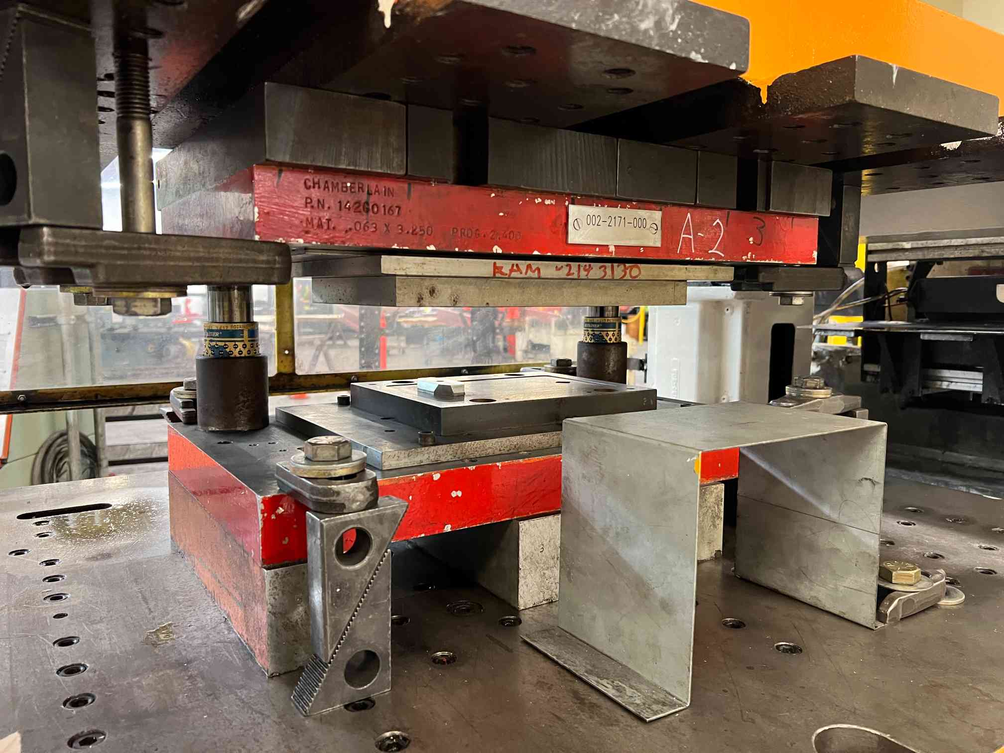 150 Ton Minster Punch Press P2-150-54