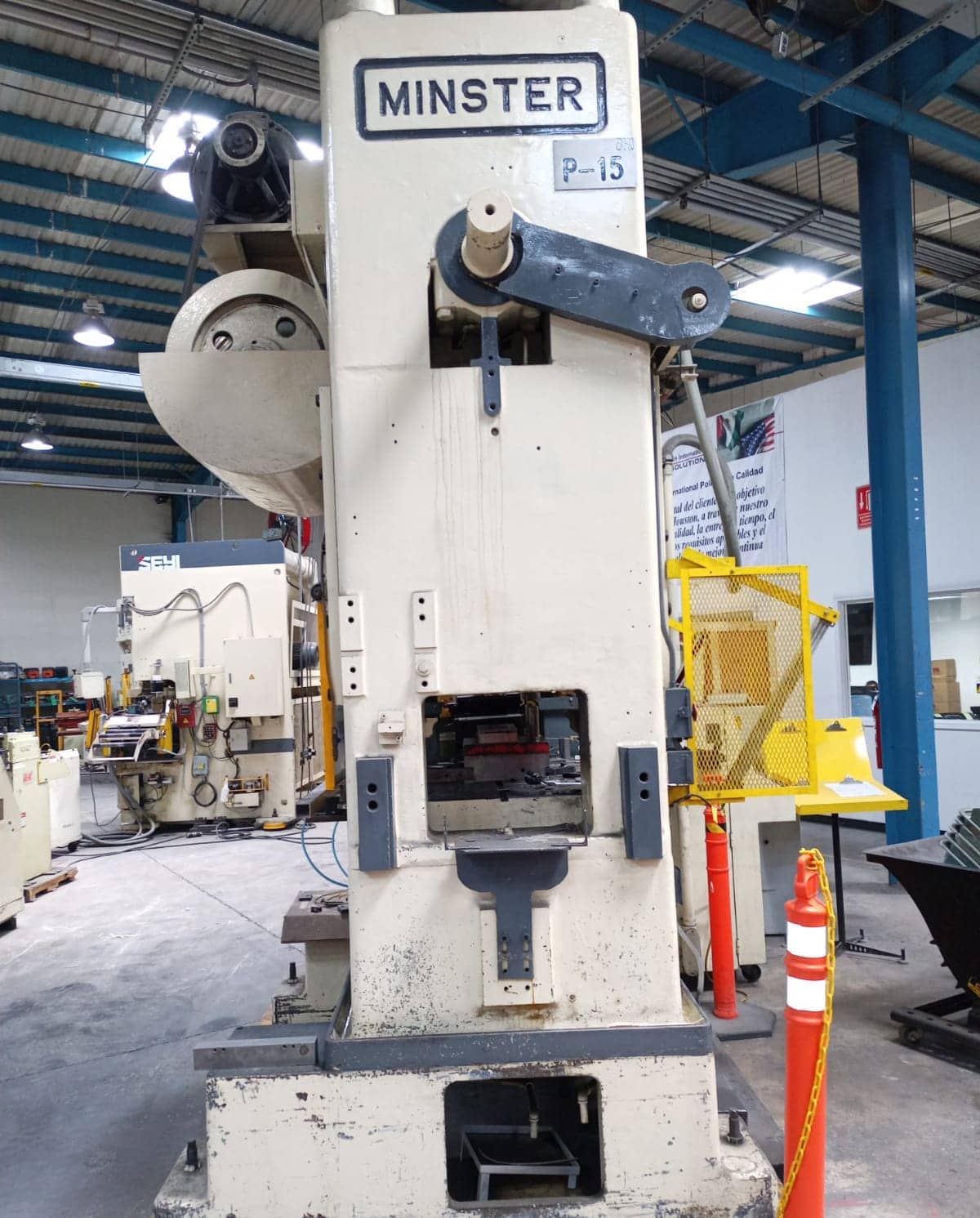 150 Ton Minster P2 150-54 Punch Press