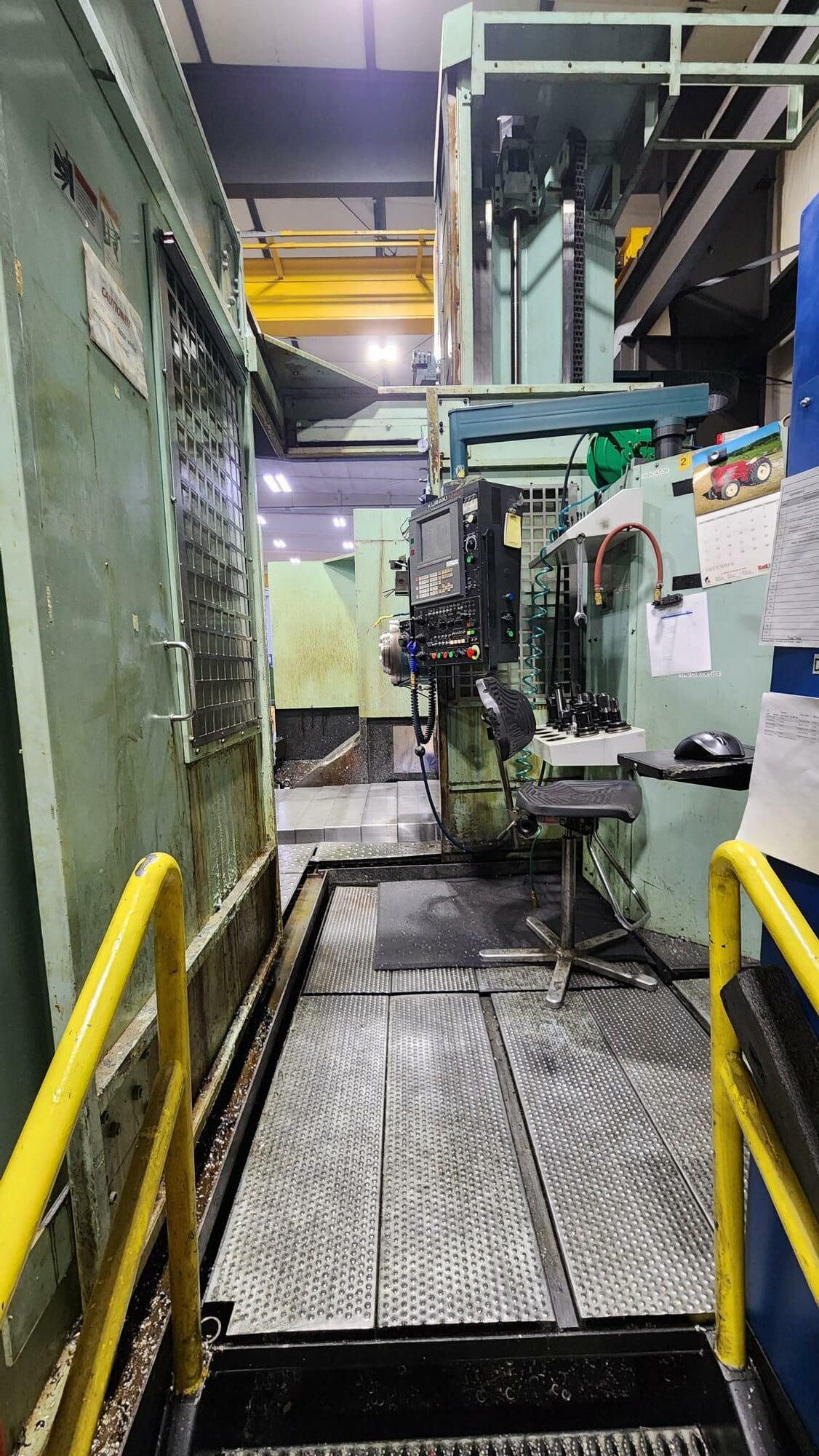 5" Kuraki KBT-13A Boring Mill