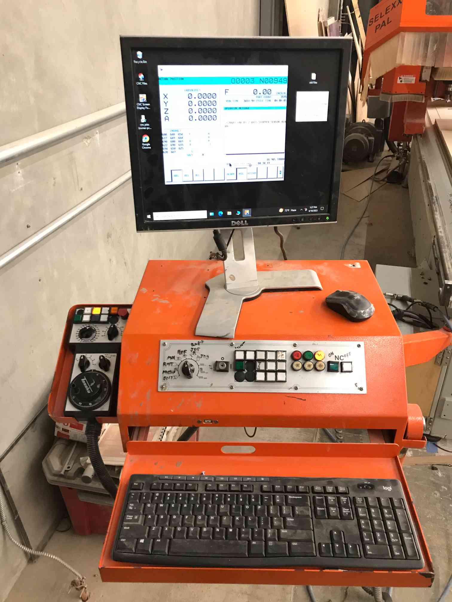5'x10' Omnitech Selexx Pal CNC Router