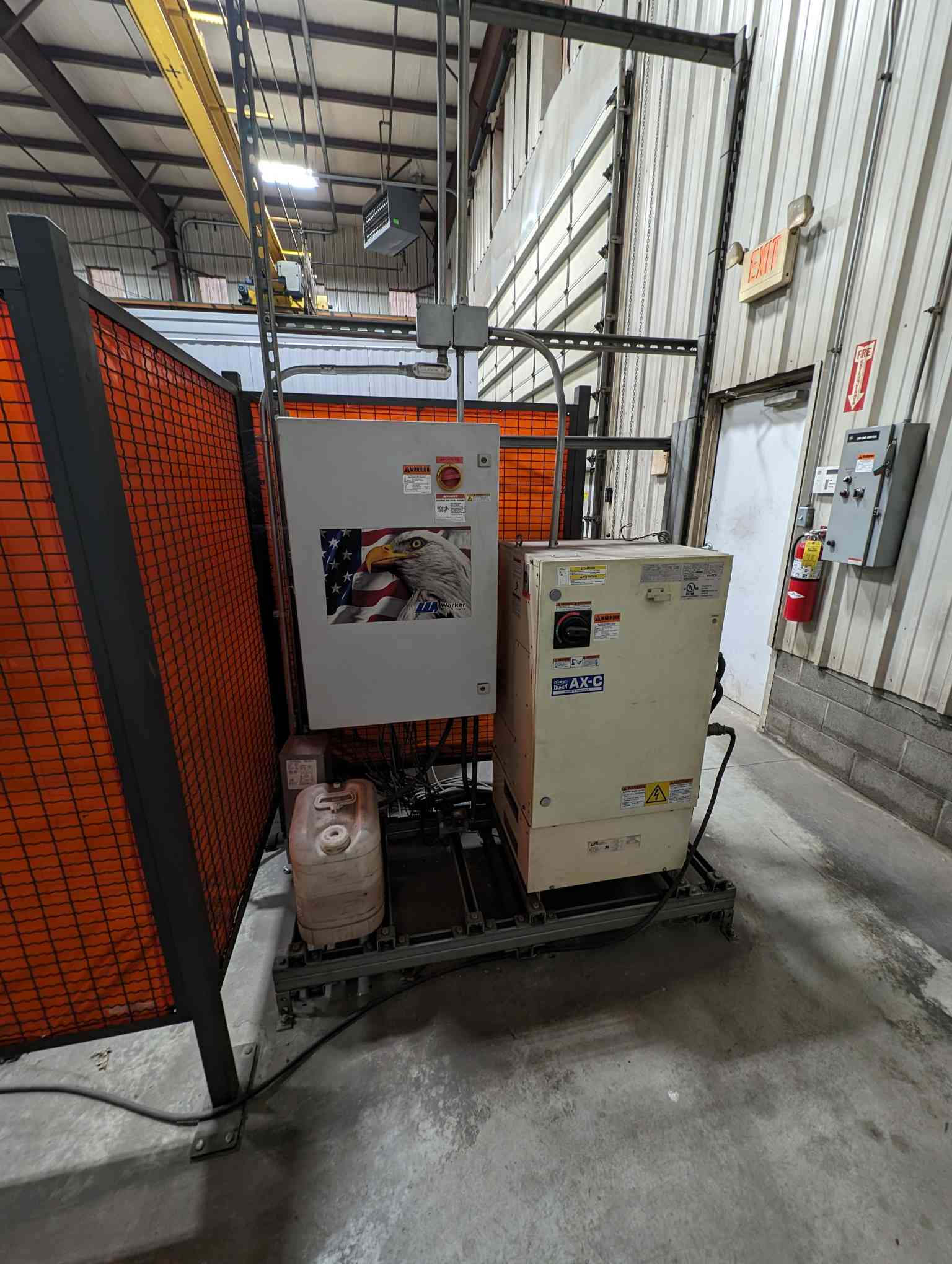OTC Almega AX Robotic Weld Cell