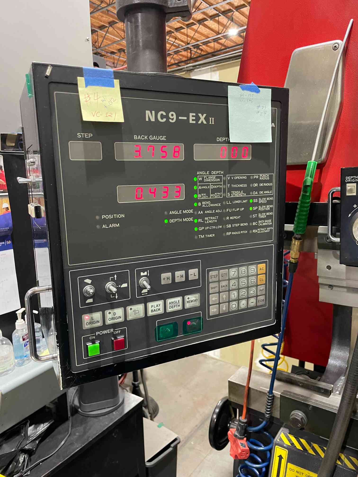 110 Ton x 10' Amada RG100 CNC Press Brake