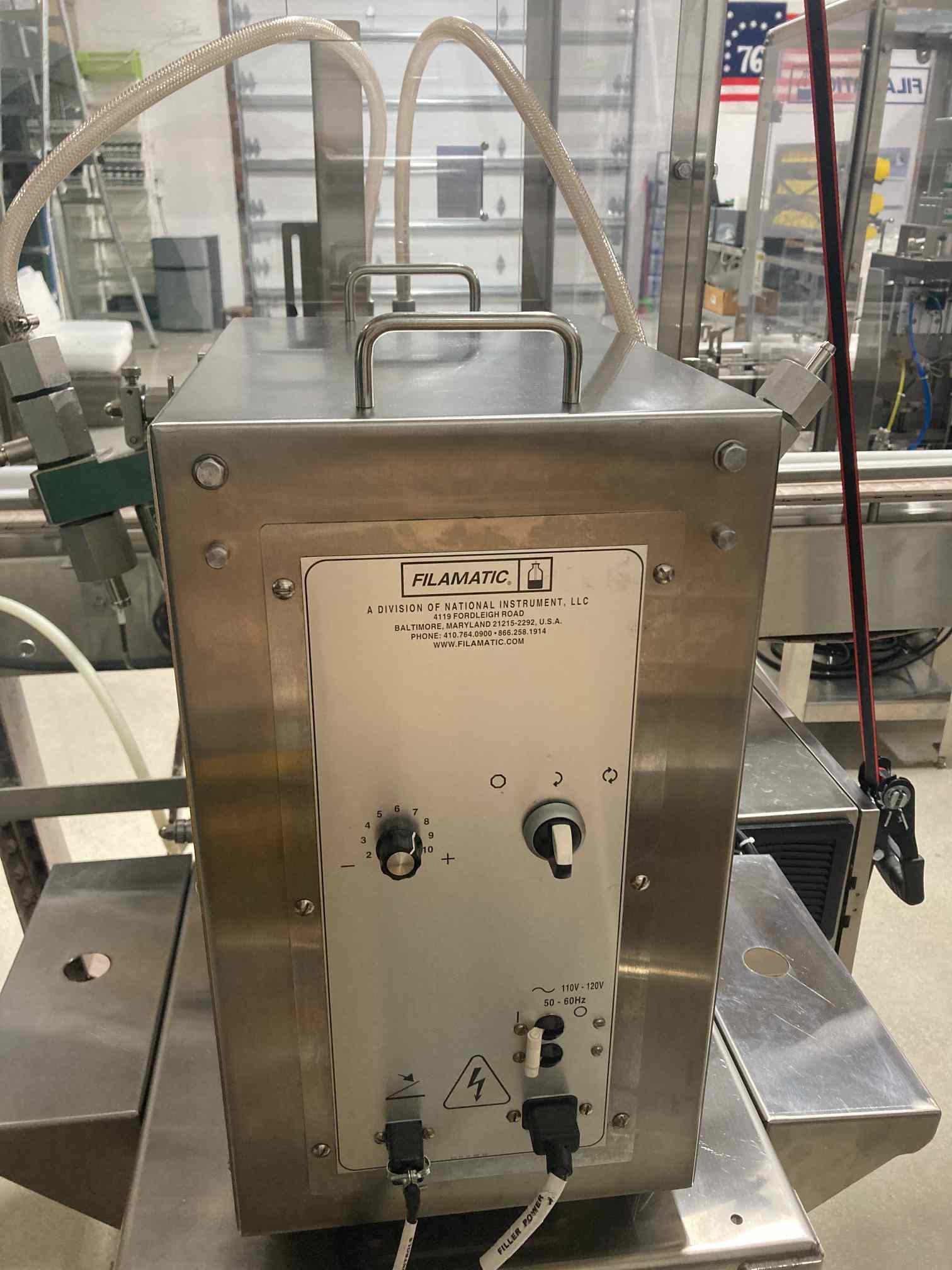 Filamatic Econofil Dual Head Filler and CT-100 Cap Tightener