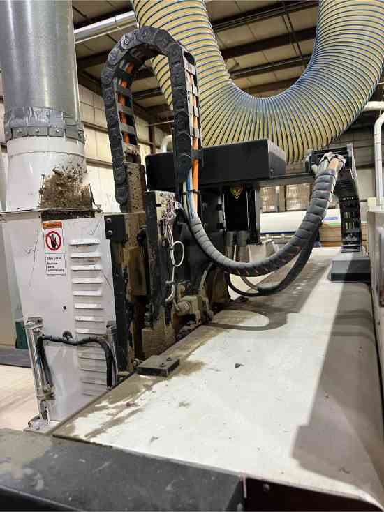 5' x 29' C.R. Onsrud 288G12 Panel Pro Router with Dekker Vacuum Pump