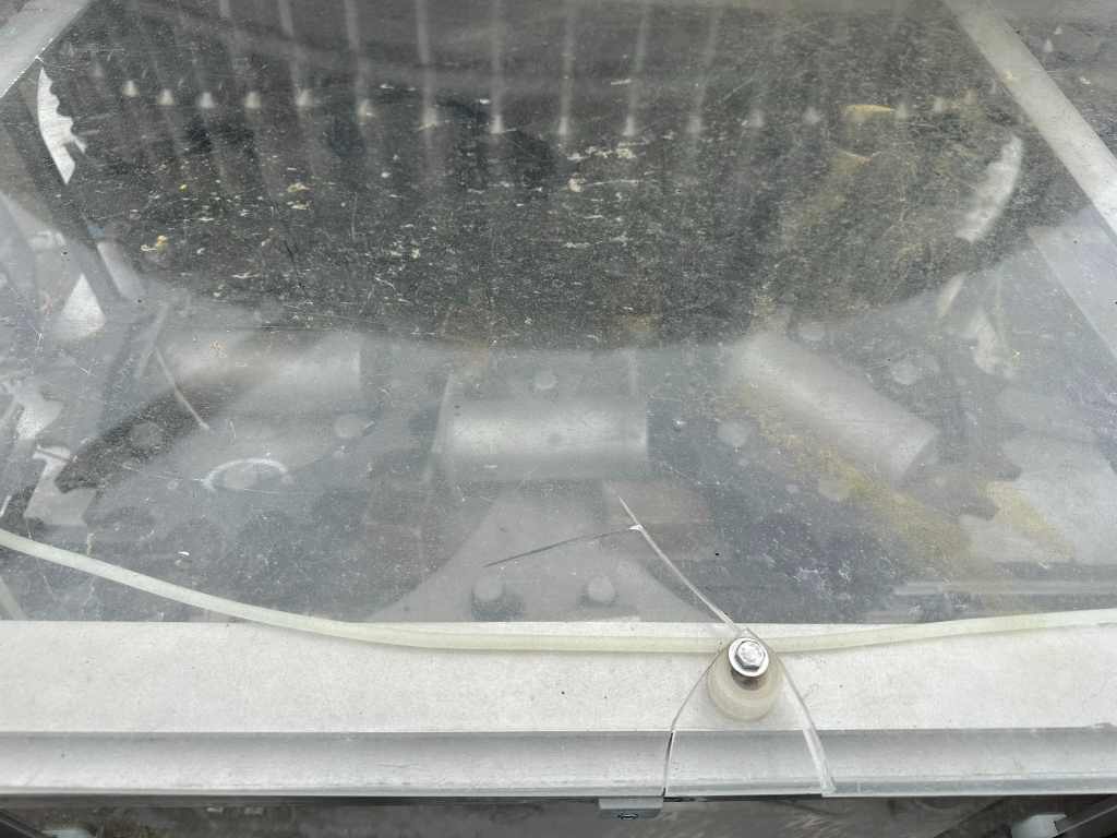 80 Head U.S. Bottlers Machinery Co. Gravity Liquid Filler Monoblock PGF-80