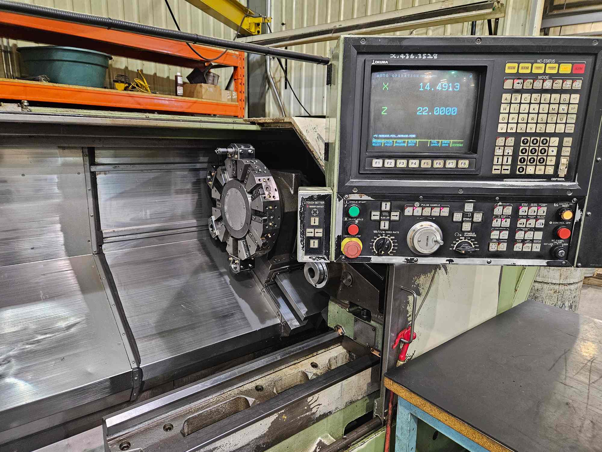 Okuma LB25 BB CNC Lathe