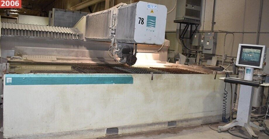 6' x 12' Flow 713633-1 CNC Waterjet