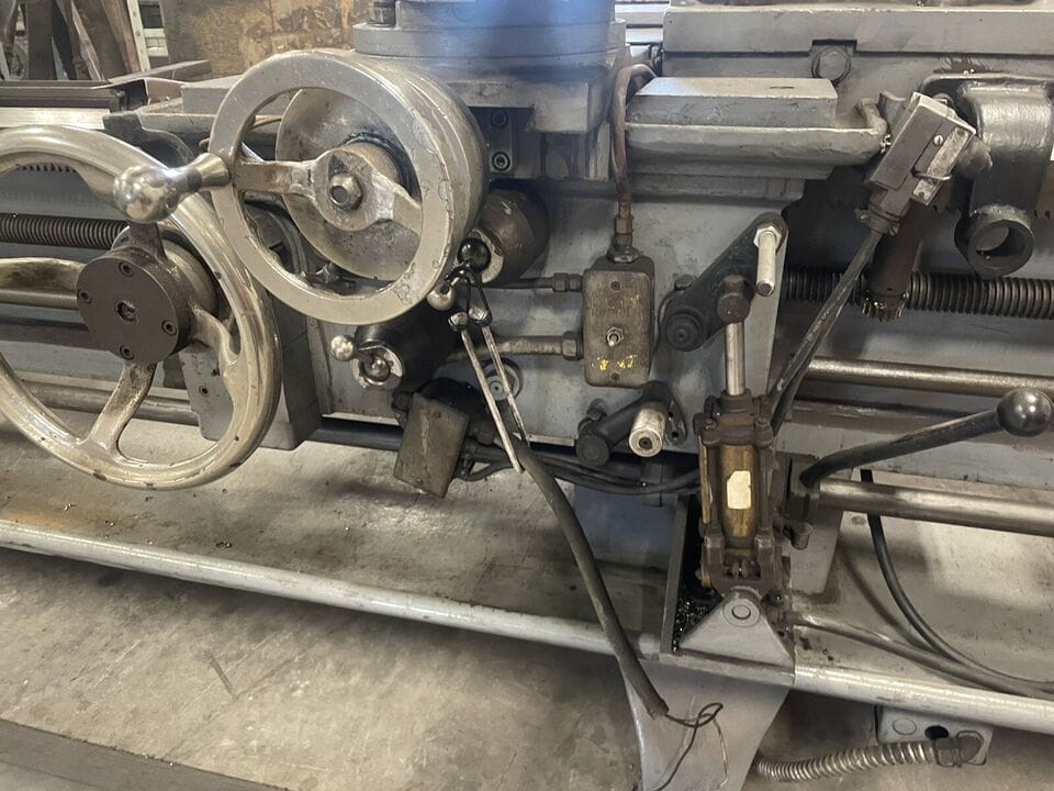22 1/2” X 110” Lehmann Hydratrol 7” Hollow Spindle Lathe