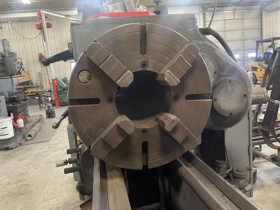 22 1/2” X 110” Lehmann Hydratrol 7” Hollow Spindle Lathe