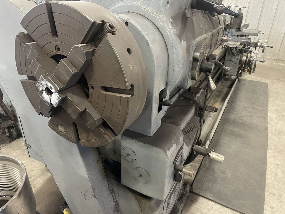 22 1/2” X 110” Lehmann Hydratrol 7” Hollow Spindle Lathe