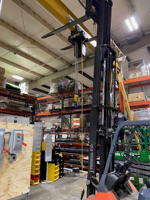 Spanco 3-Ton A-frame Crane System w/ LoadMate 3-Ton Hoist
