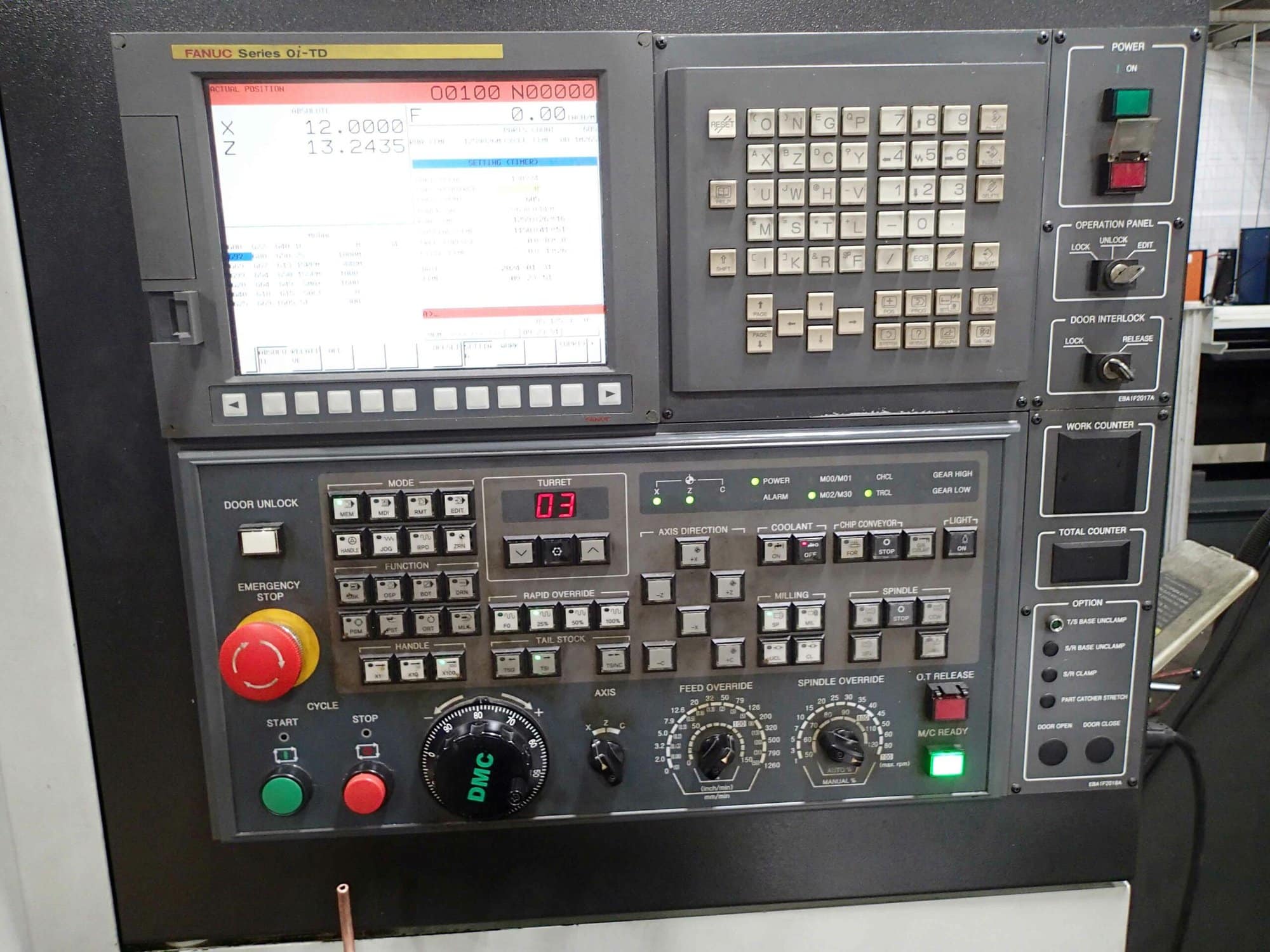 Samsung SL-20A/500 CNC Lathe