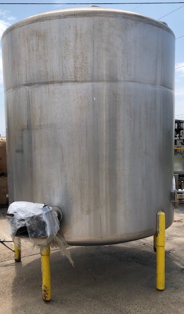 2500 Gallon, Single Wall, Cream City Boiler Co. Stainless Steal Tank