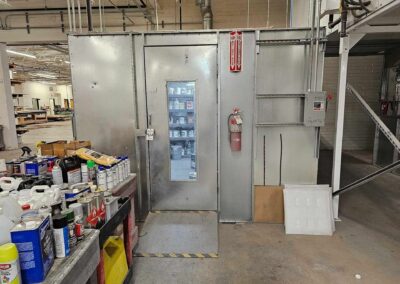 col-met chemical paint and storage room paint kitchen