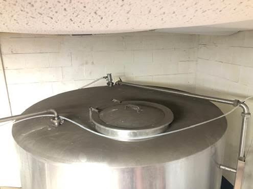 2000 Gallon, Single Wall, San-i-Tanks Stainless Steel Tank