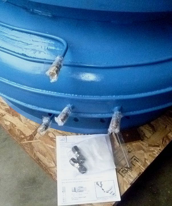 Torr Vacuum Rebuilt 35” Cryo-Baffle