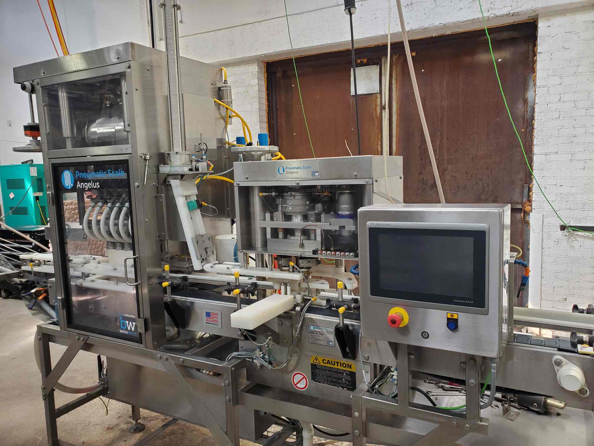 Pneumatic Scale Angelus CB50C Beverage Canning Machine