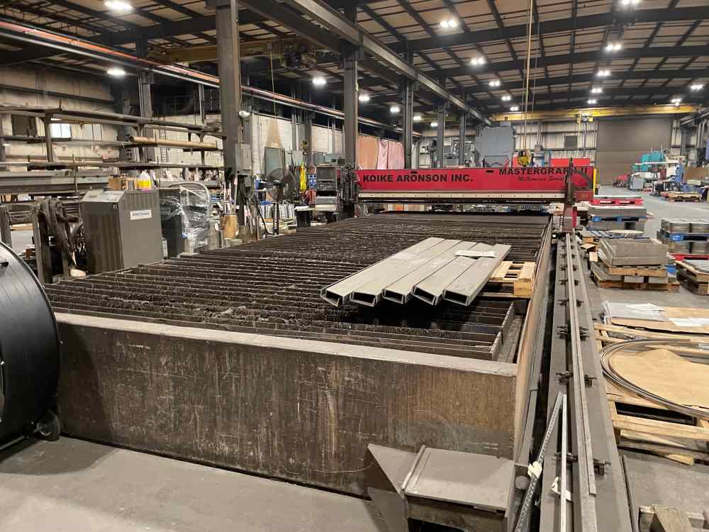 12' x 32'-6" Koike Master Graph 2 3100 CNC Plasma