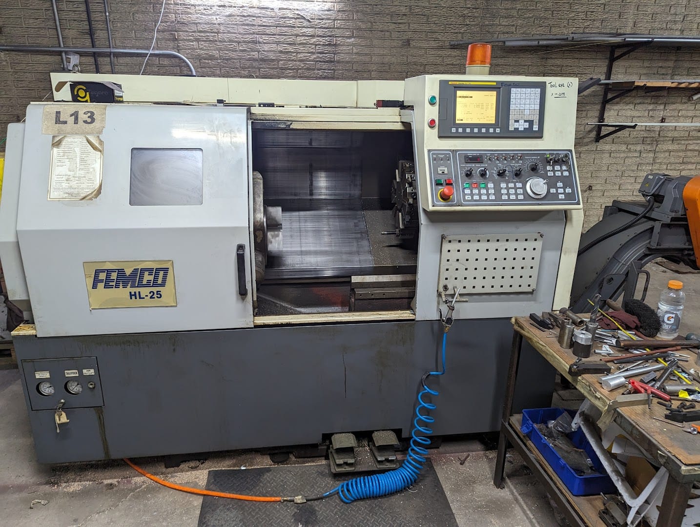 Femco HL-25 CNC Lathe
