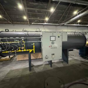 Thermal Oxidizer w/ Horizontally Fired Burner into Horizontal Oxidation Chamber