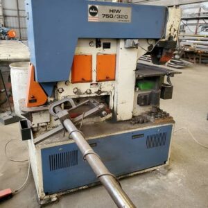 82 Ton Mubea HIW 750/320 Hydraulic Ironworker
