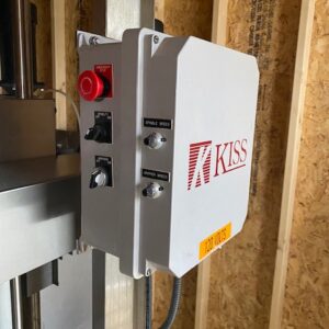 Kiss Packaging Systems Spindle Capper with Hoppmann feeder and 12' Conveyor