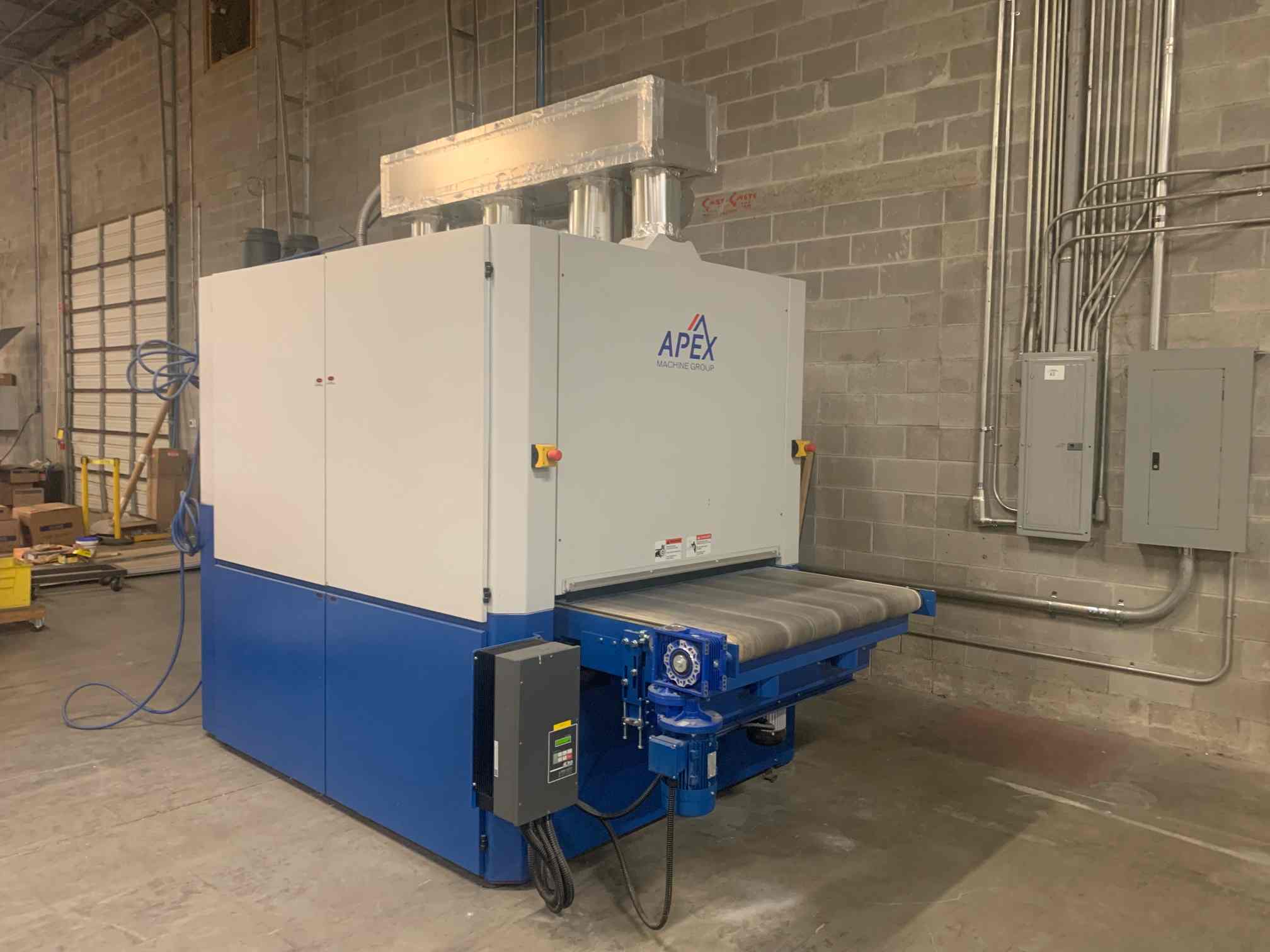52″ 4-Head Apex Machine Group 2052M-DSSDc Sanding & Polishing Machine