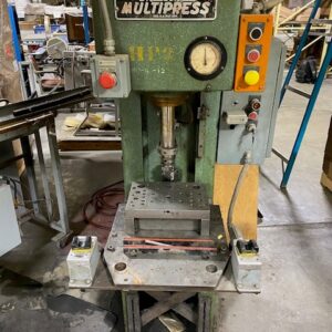 Dennison 10 Ton Hydraulic C Frame Press