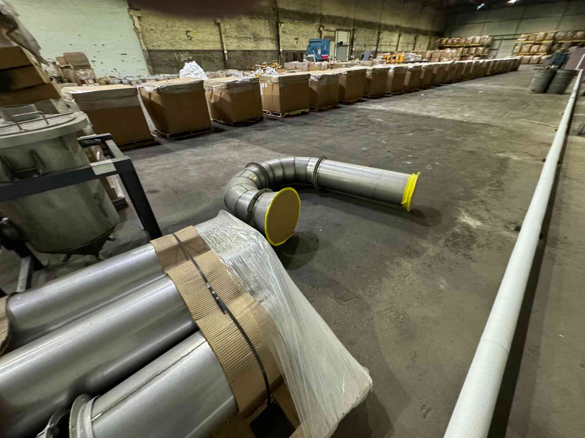 Thermal Oxidizer w/ Horizontally Fired Burner into Horizontal Oxidation Chamber