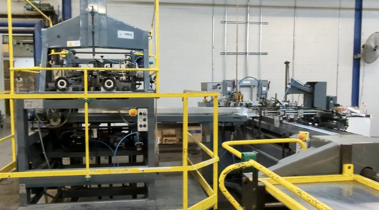 Emmeci MC 92 HSB (DX) Fully Automatic Rigid Box Line, Right-Hand Wrapper Discharge - Image 15