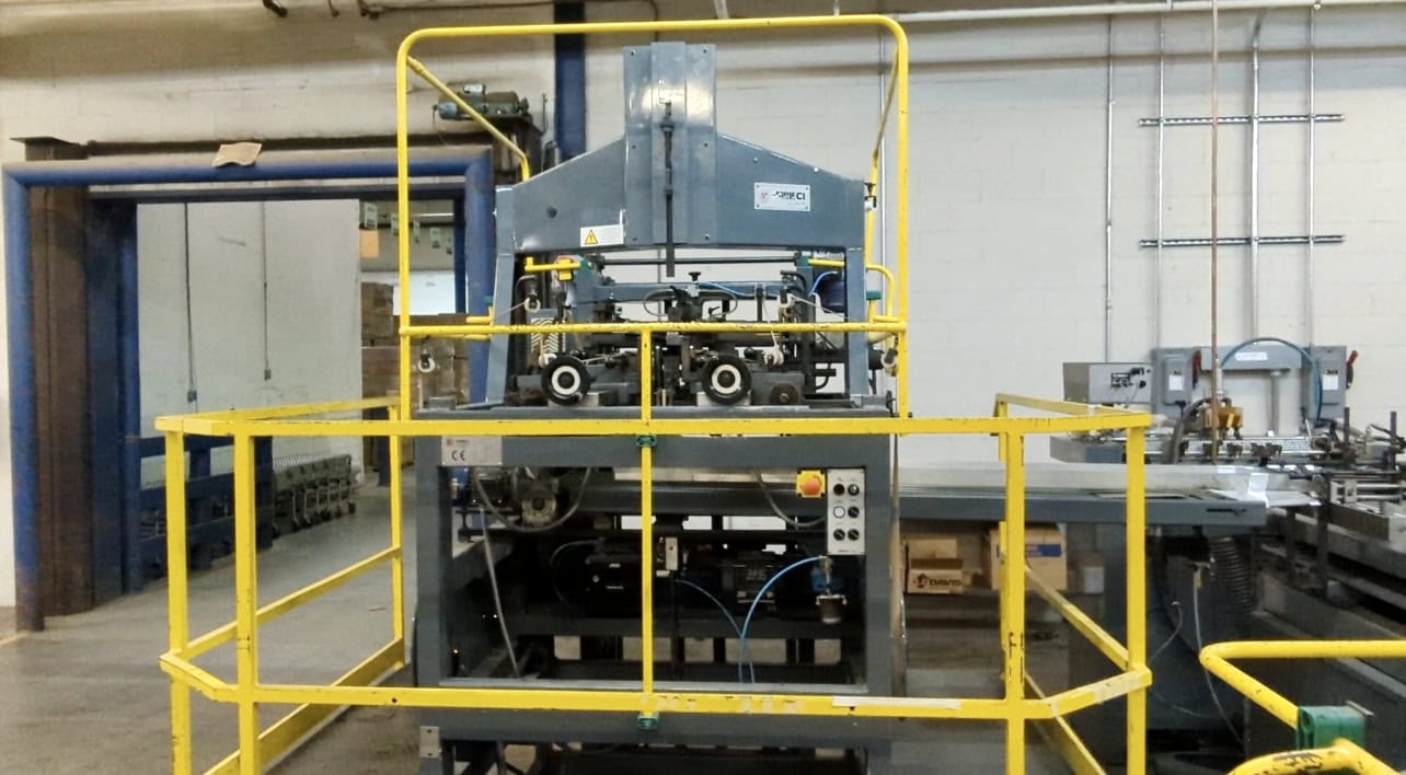 Emmeci MC 92 HSB (DX) Fully Automatic Rigid Box Line, Right-Hand Wrapper Discharge - Image 16