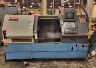 1996 mazak quick turn 30 cnc lathe with mazatrol t plus control