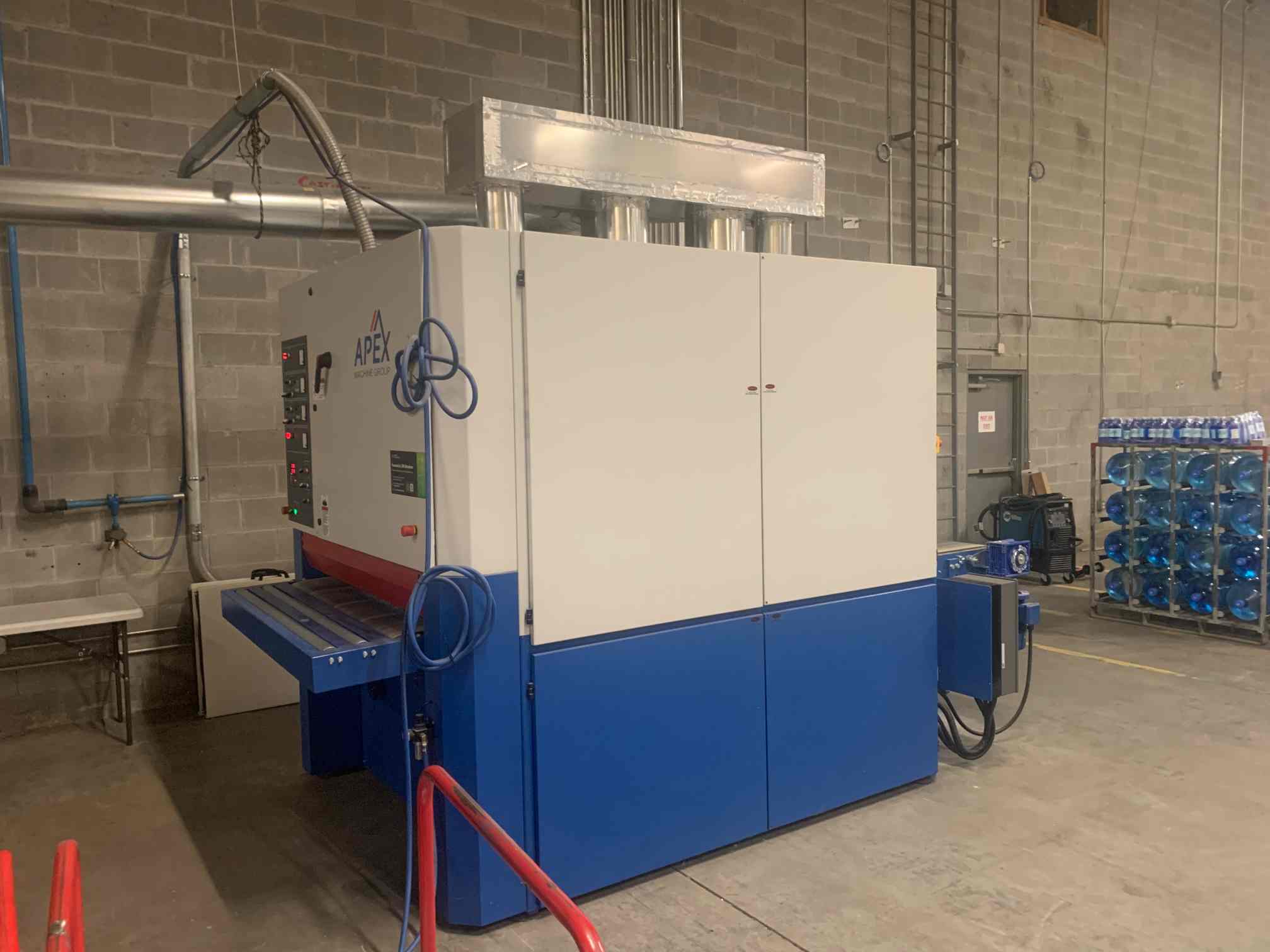 52″ 4-Head Apex Machine Group 2052M-DSSDc Sanding & Polishing Machine