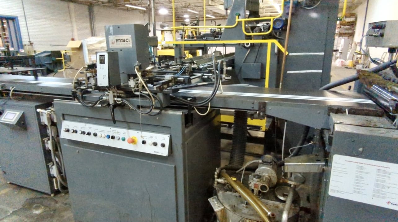 Emmeci MC 92 HSB (DX) Fully Automatic Rigid Box Line, Right-Hand Wrapper Discharge - Image 2
