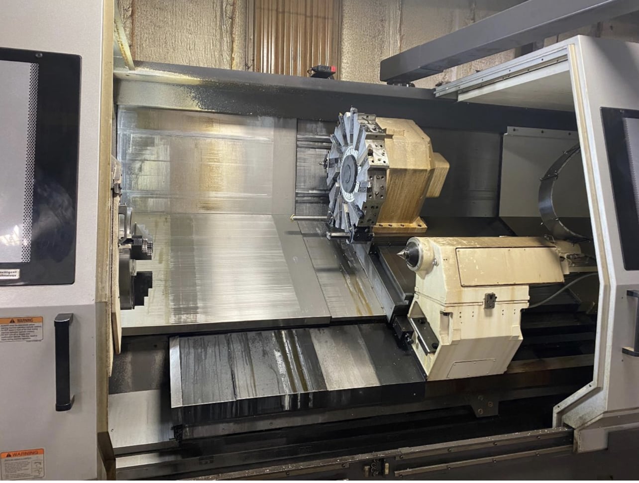Okuma LB45-III/2000 Big Bore CNC Lathe