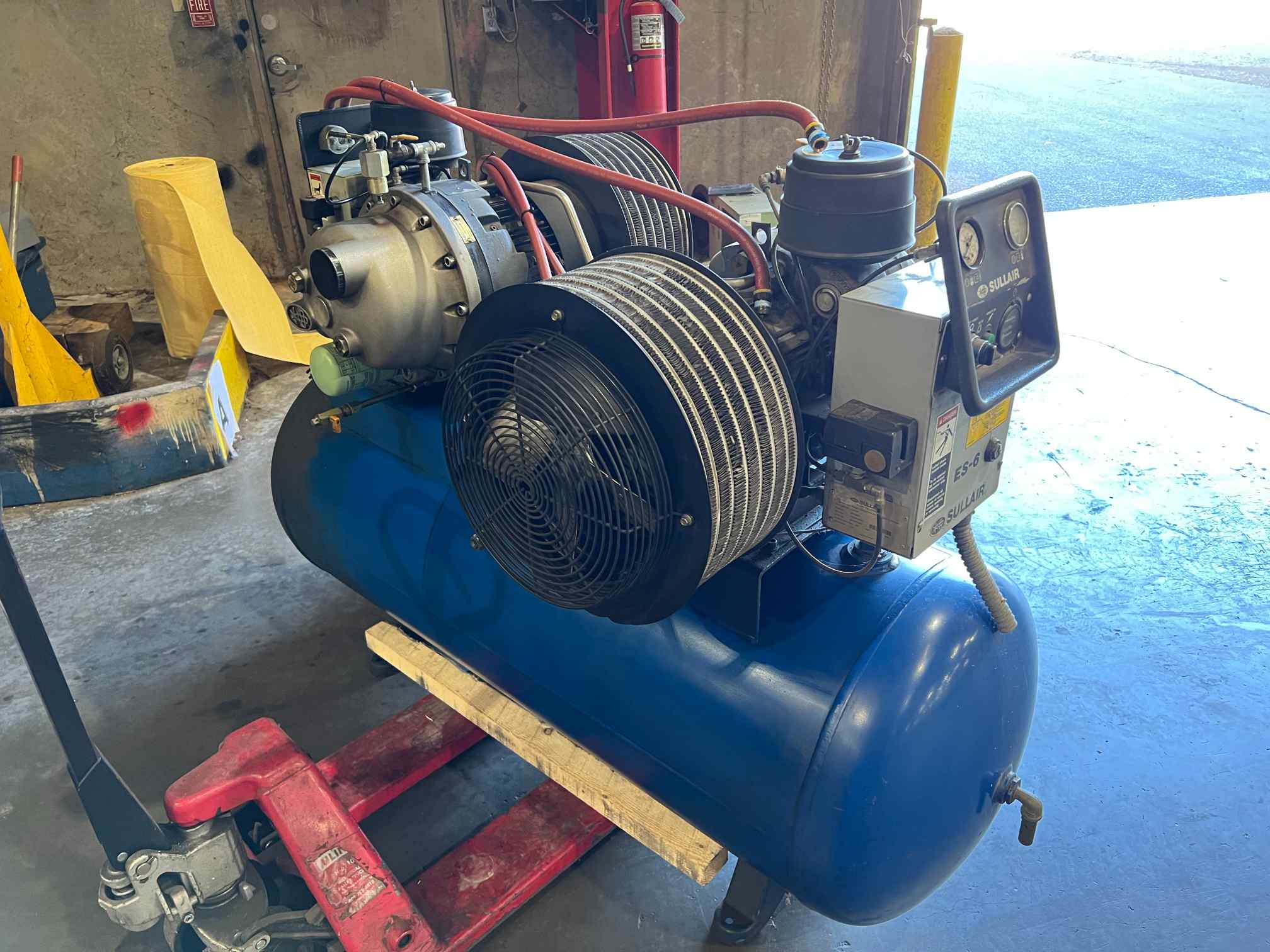10 HP Dual Sullair ES6-10 Air Compressors