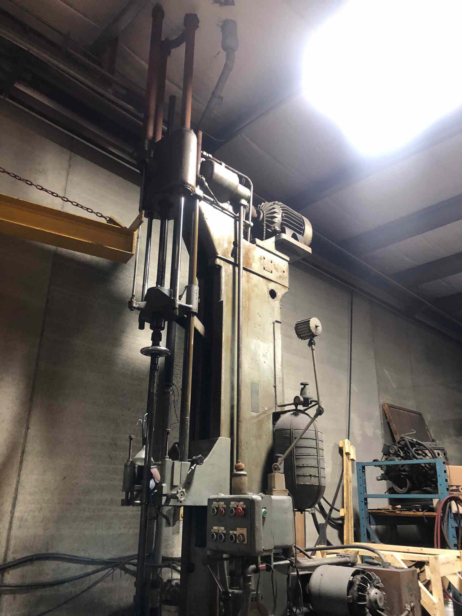 Barnes Drill Vertical Honing Machine