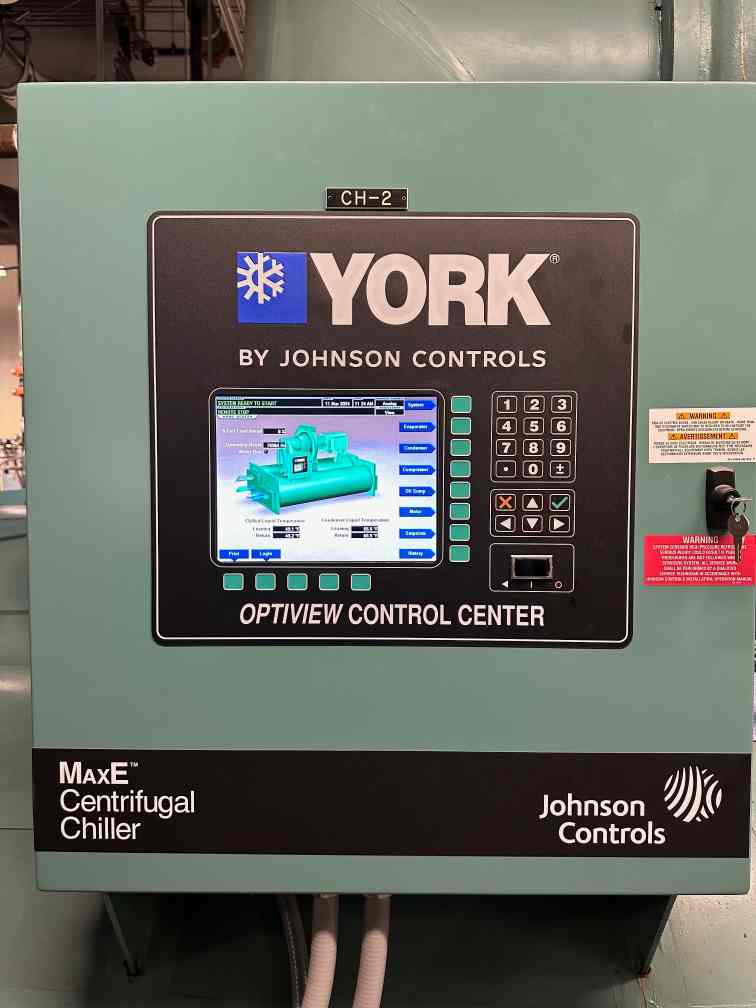 750 Ton York Millennium YTK9D6F2-CHW Centrifugal Liquid Chiller