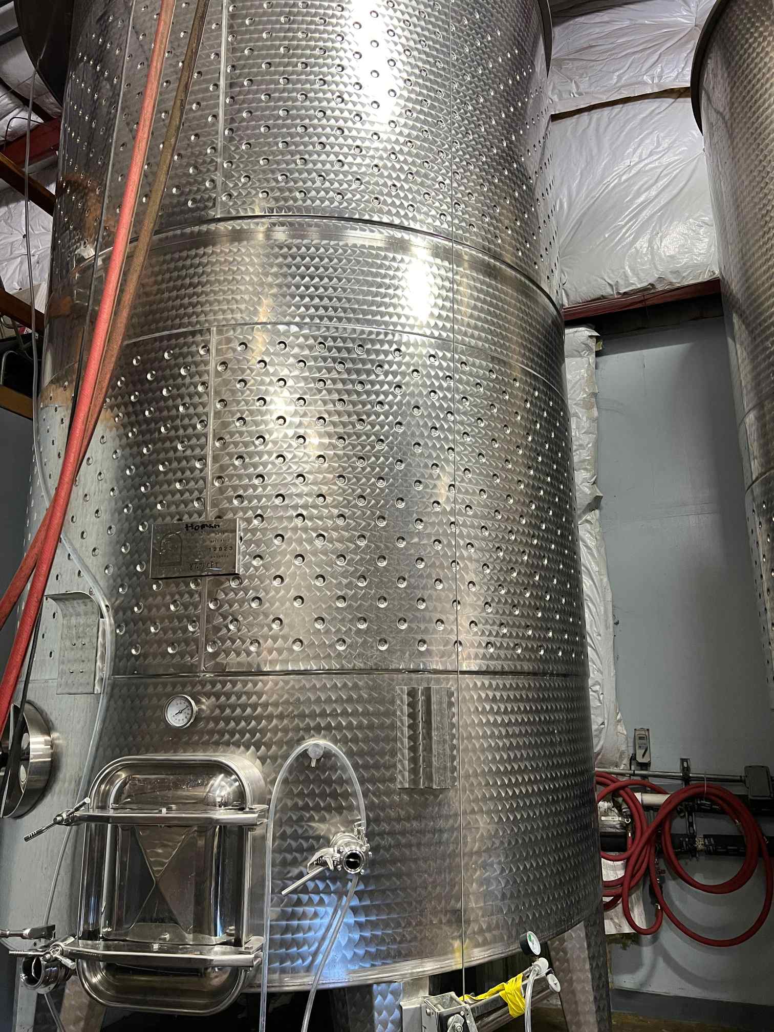 12,000L Vintners Vault Stainless Steel Jacketed Tank