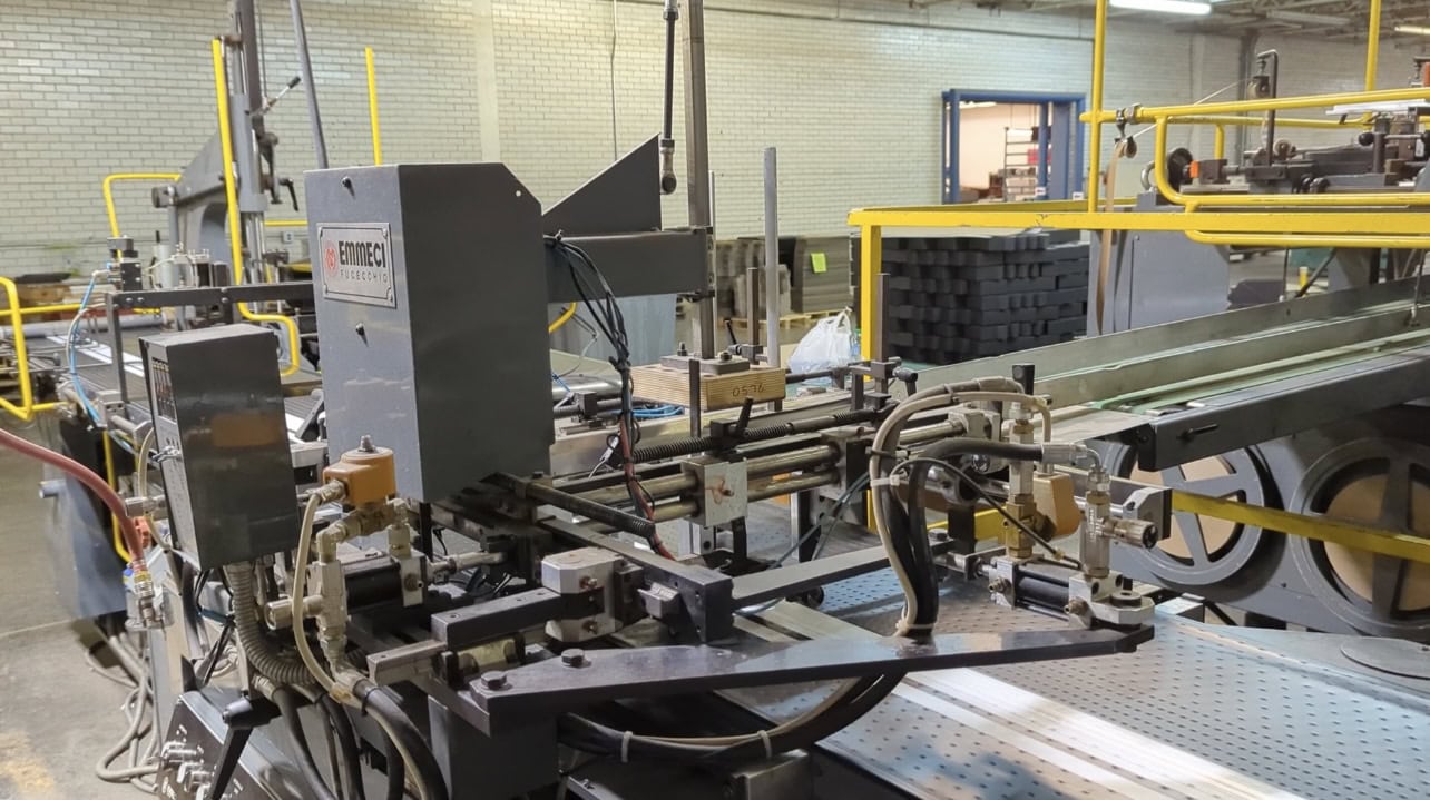 Emmeci MC 92 HSB (DX) Fully Automatic Rigid Box Line, Right-Hand Wrapper Discharge - Image 4