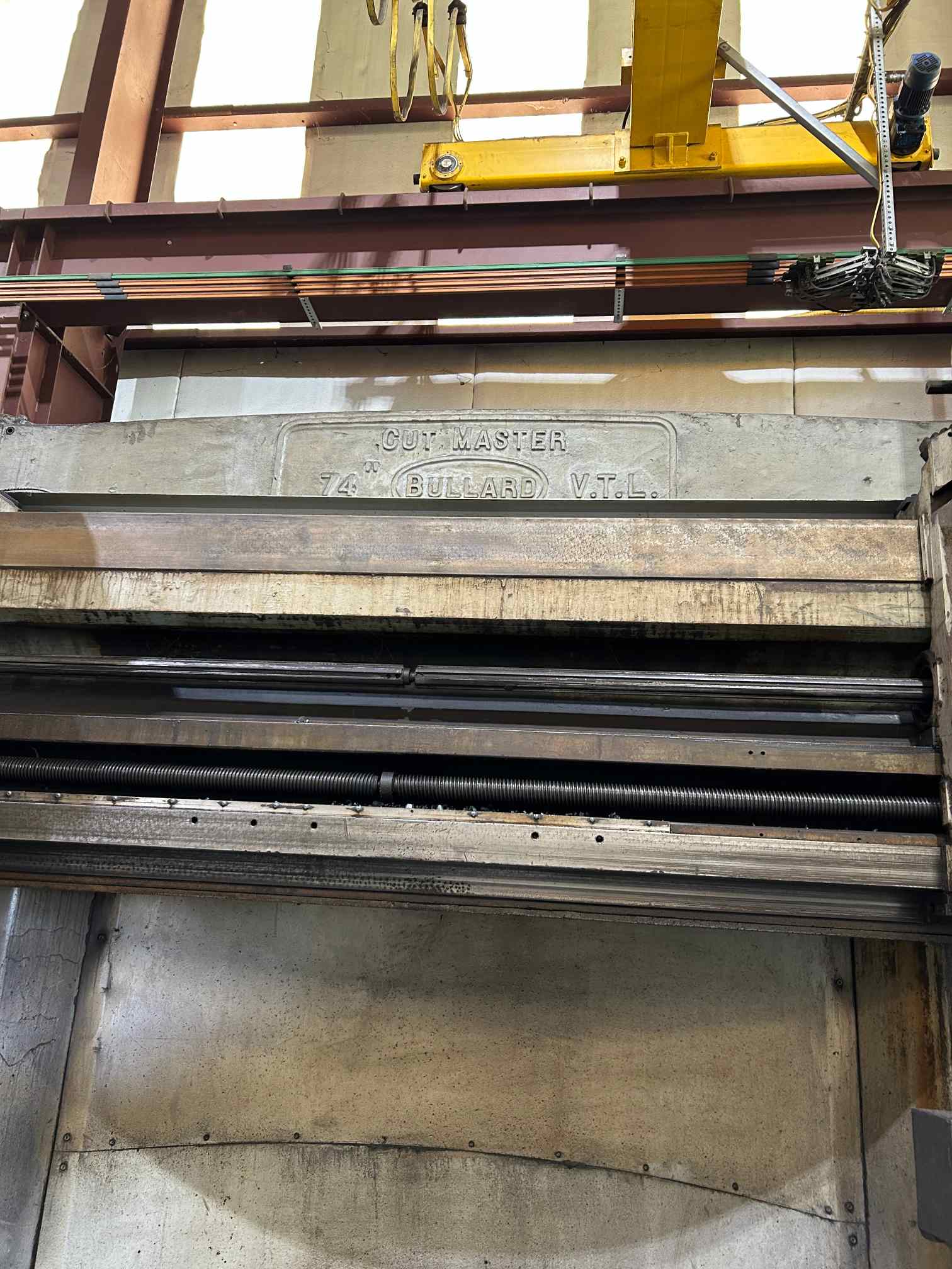 74" Vertical Turret Lathe, Bullard Cutmaster