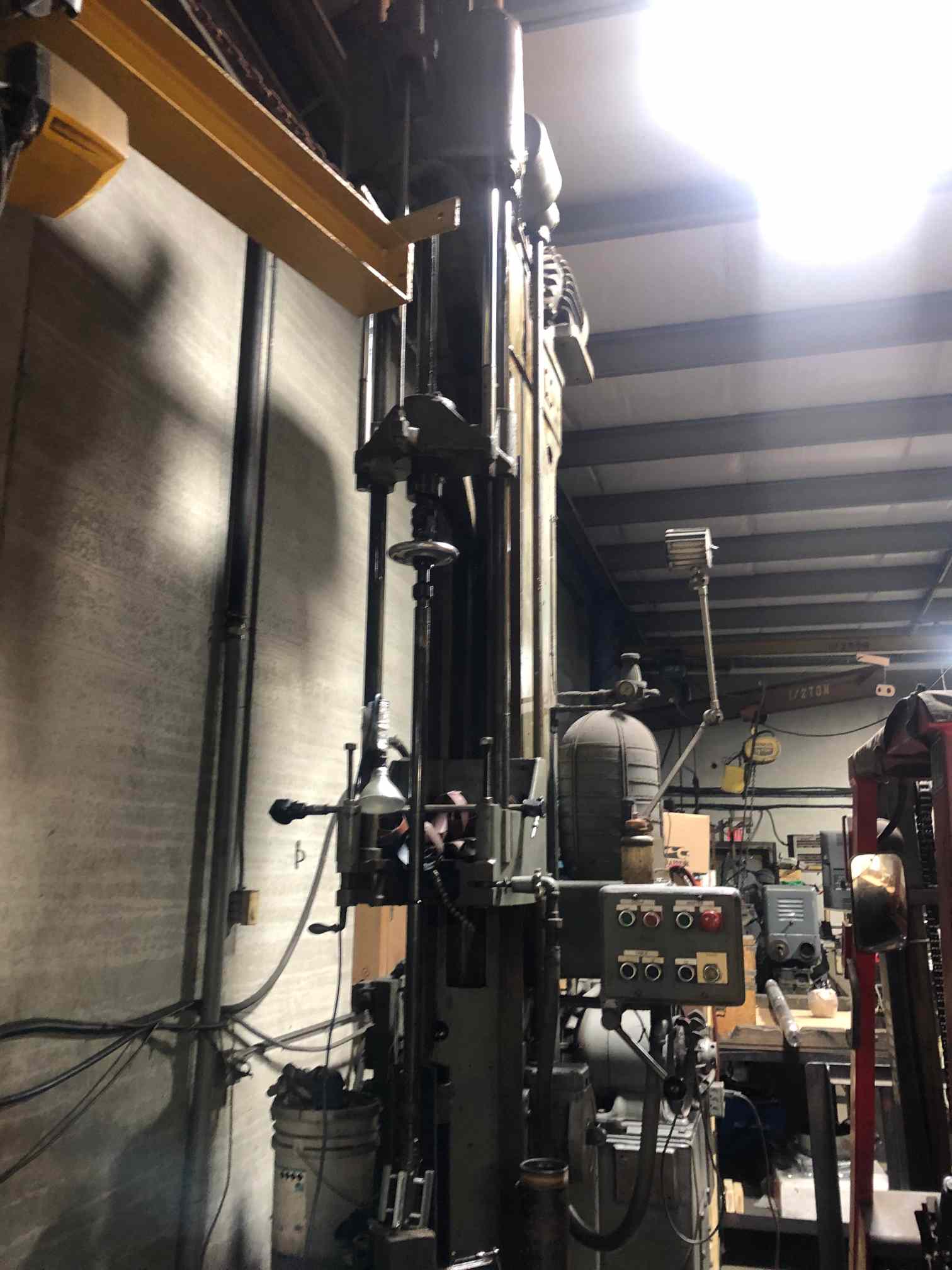 Barnes Drill Vertical Honing Machine