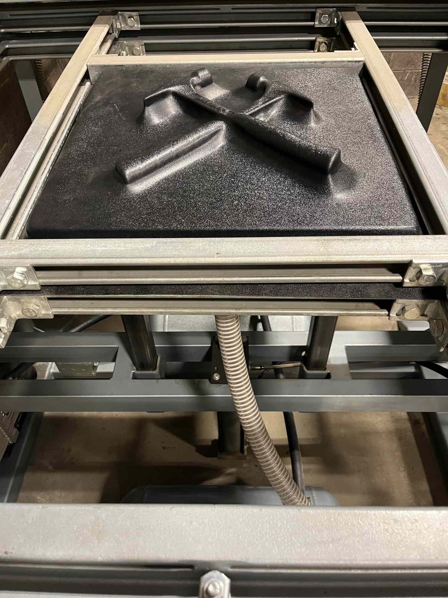 48" x 48" Bel-O-Vac Model BV C Class Vacuum Former