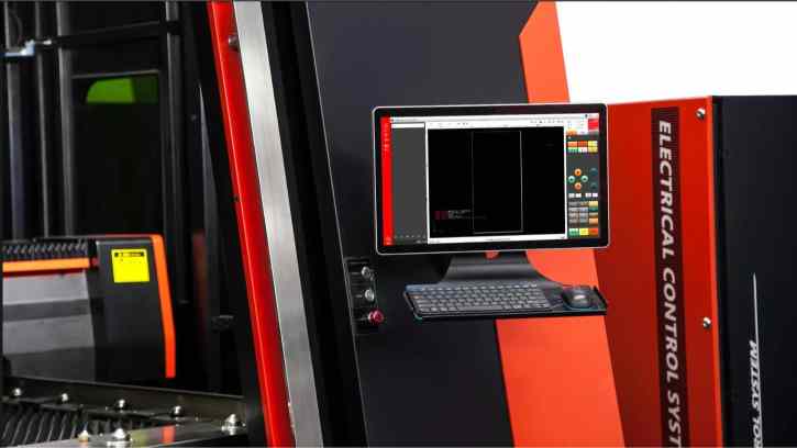 6000 Watt DNE D-Soar 1530 Fiber Laser