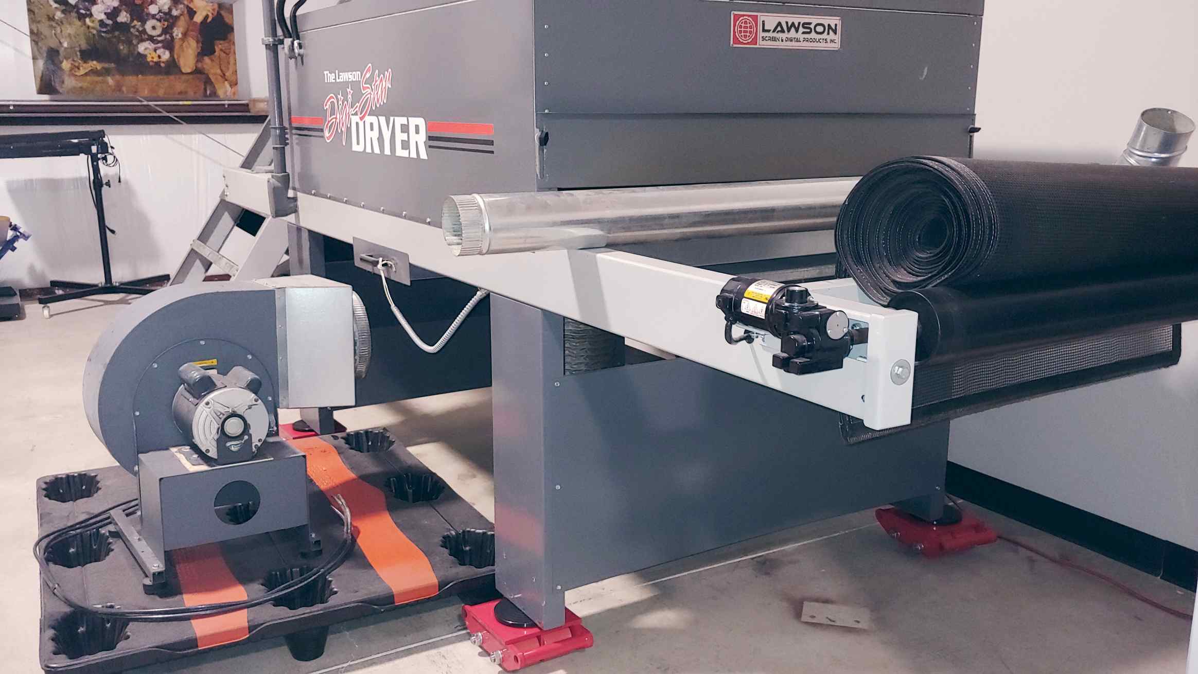 Lawson 36" x 18' Digi-Star 3618 Belt Conveyor Dryer