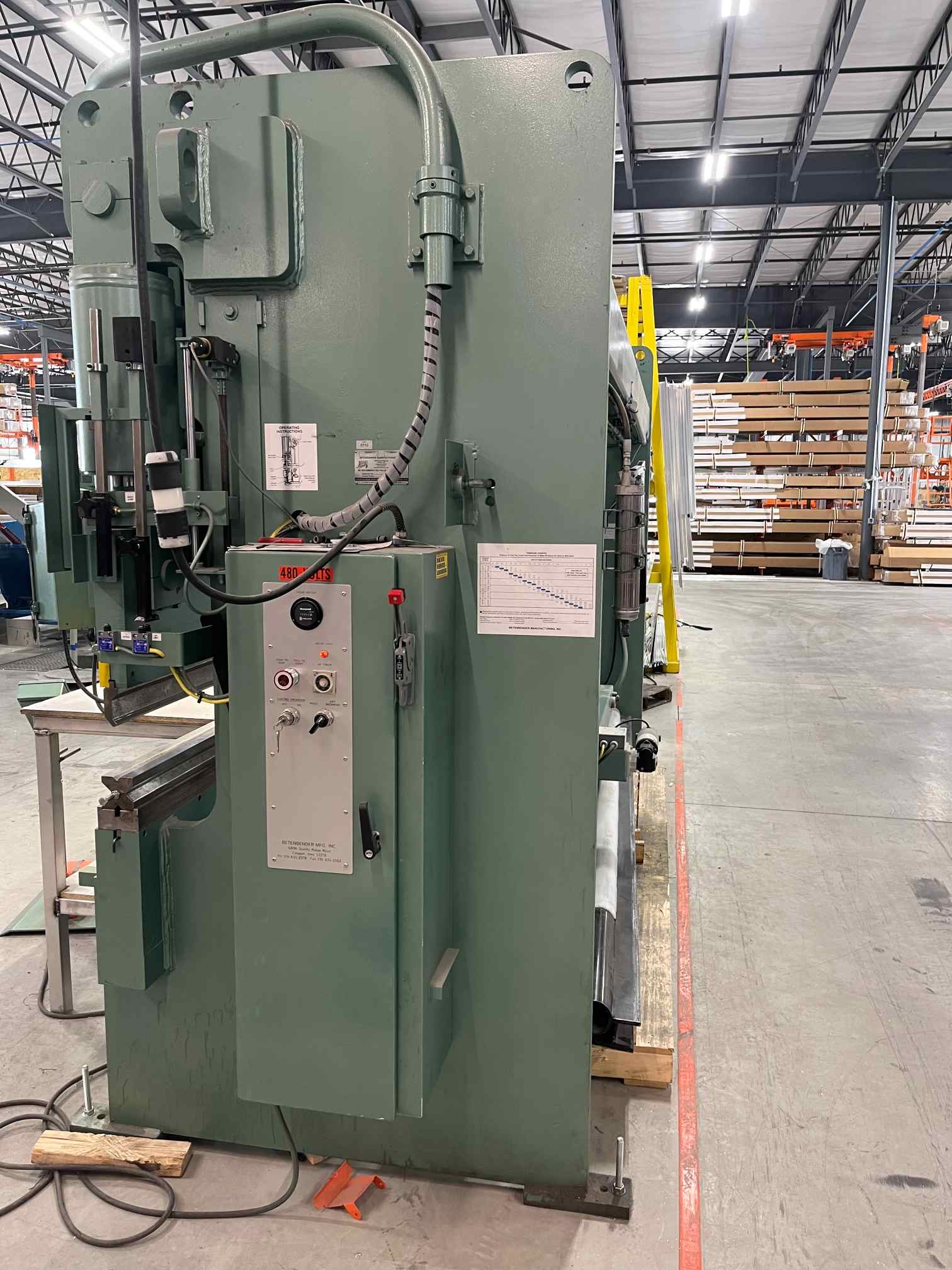 120 Ton x 14' Betenbender 14-120 Cnc Press Brake