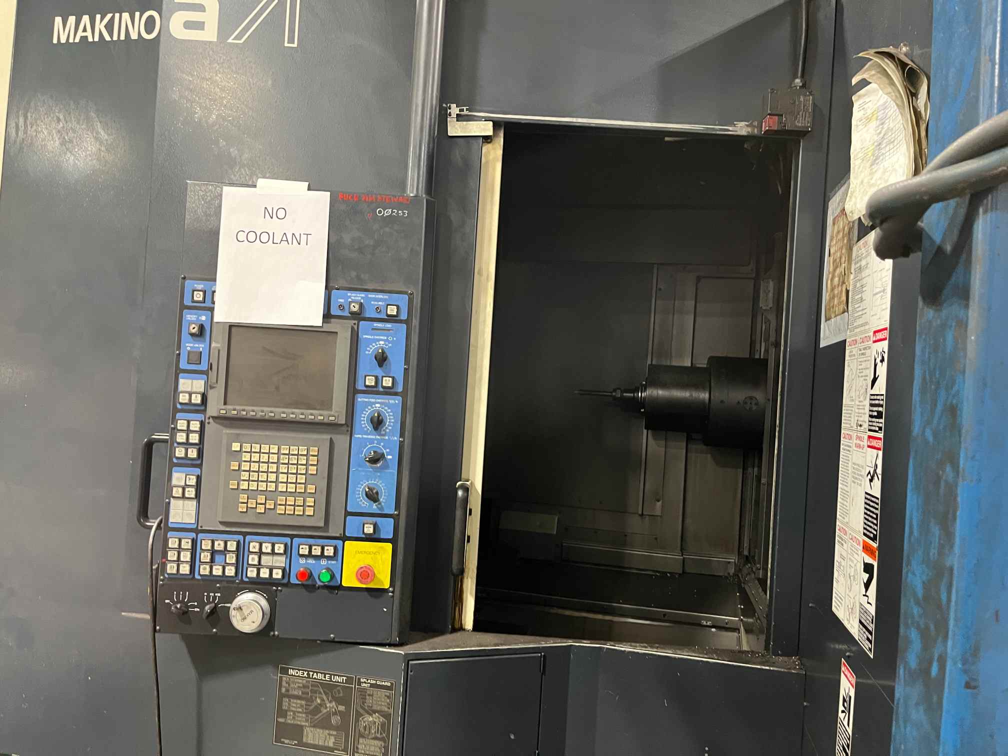 Makino A71 630mm - 4 Axis HMC