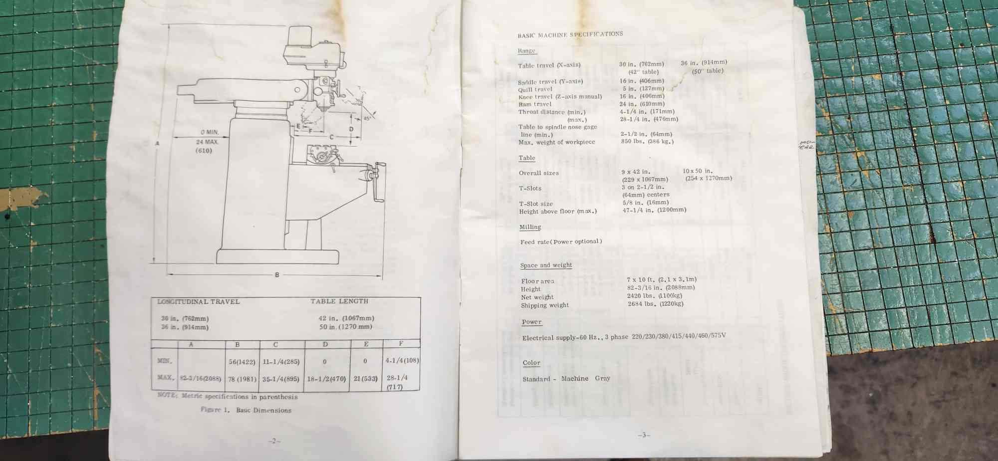 SBL 2VH Knee Mill