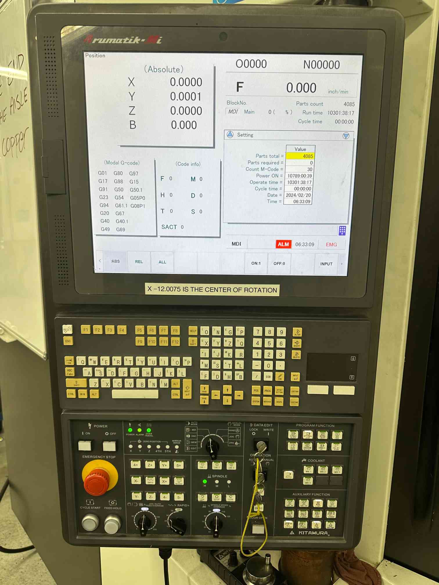 Kitamura MyCenter HX400iG HMC