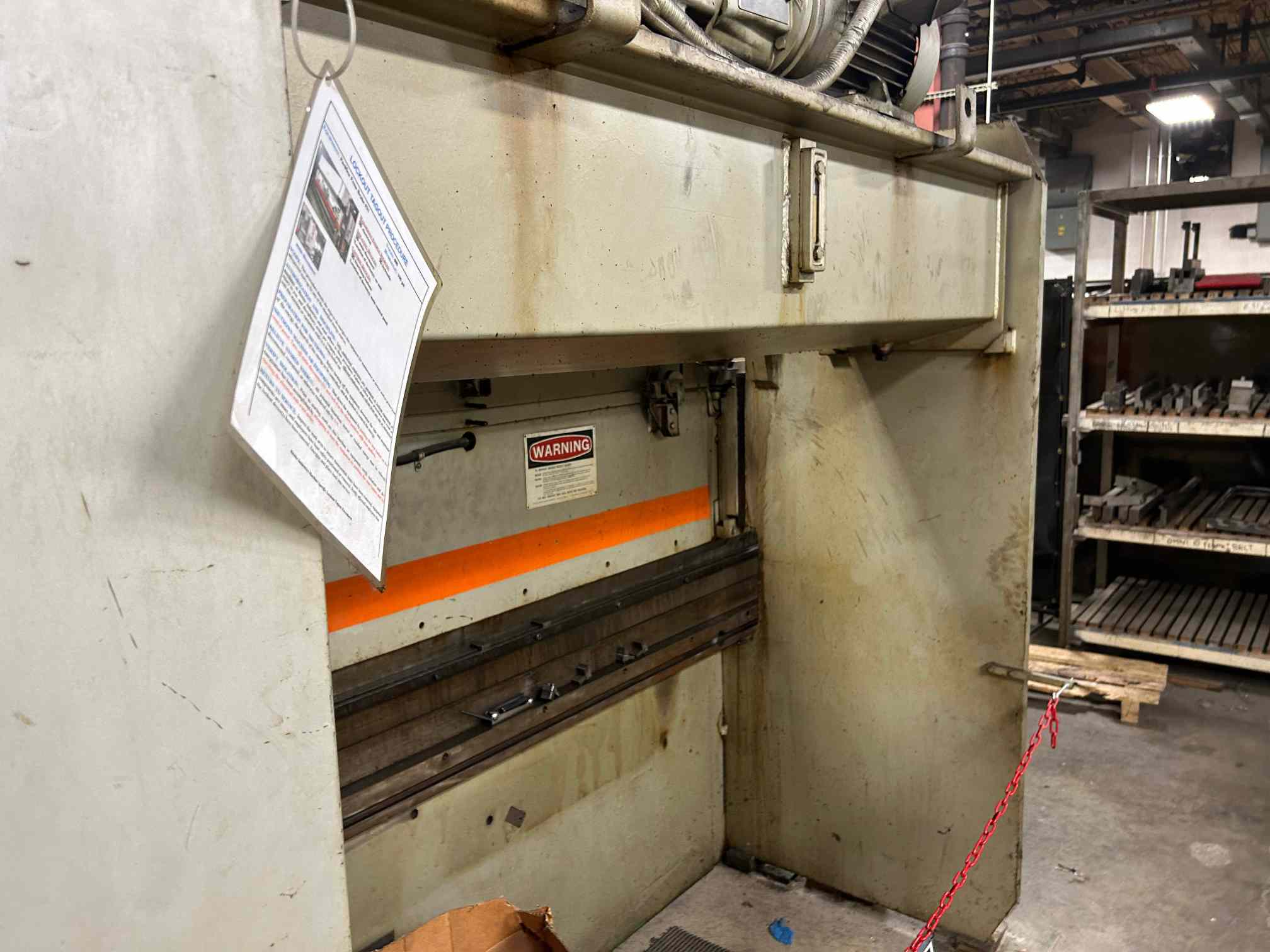 75 Ton x 8' Pacific J75-8 Press Brake